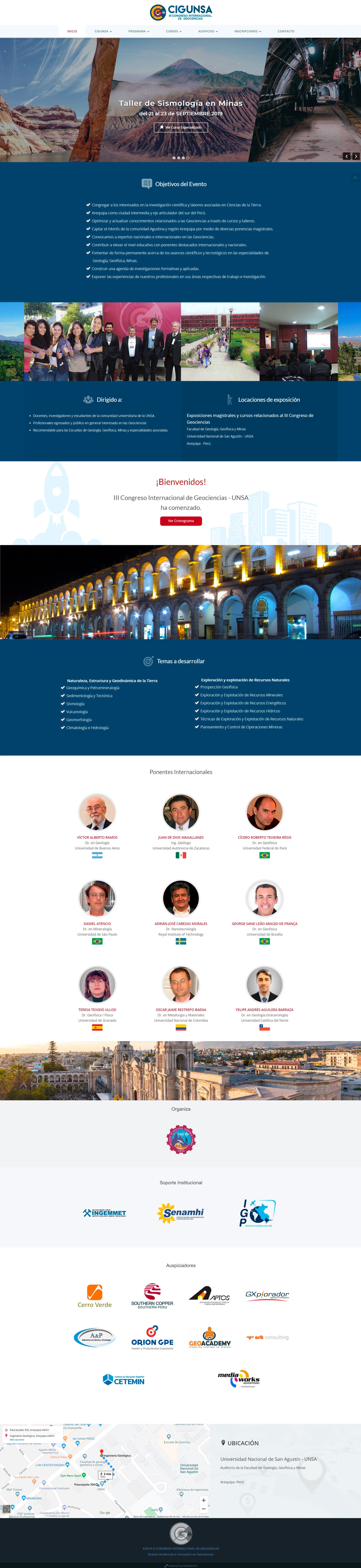 Plataforma Web Institucional